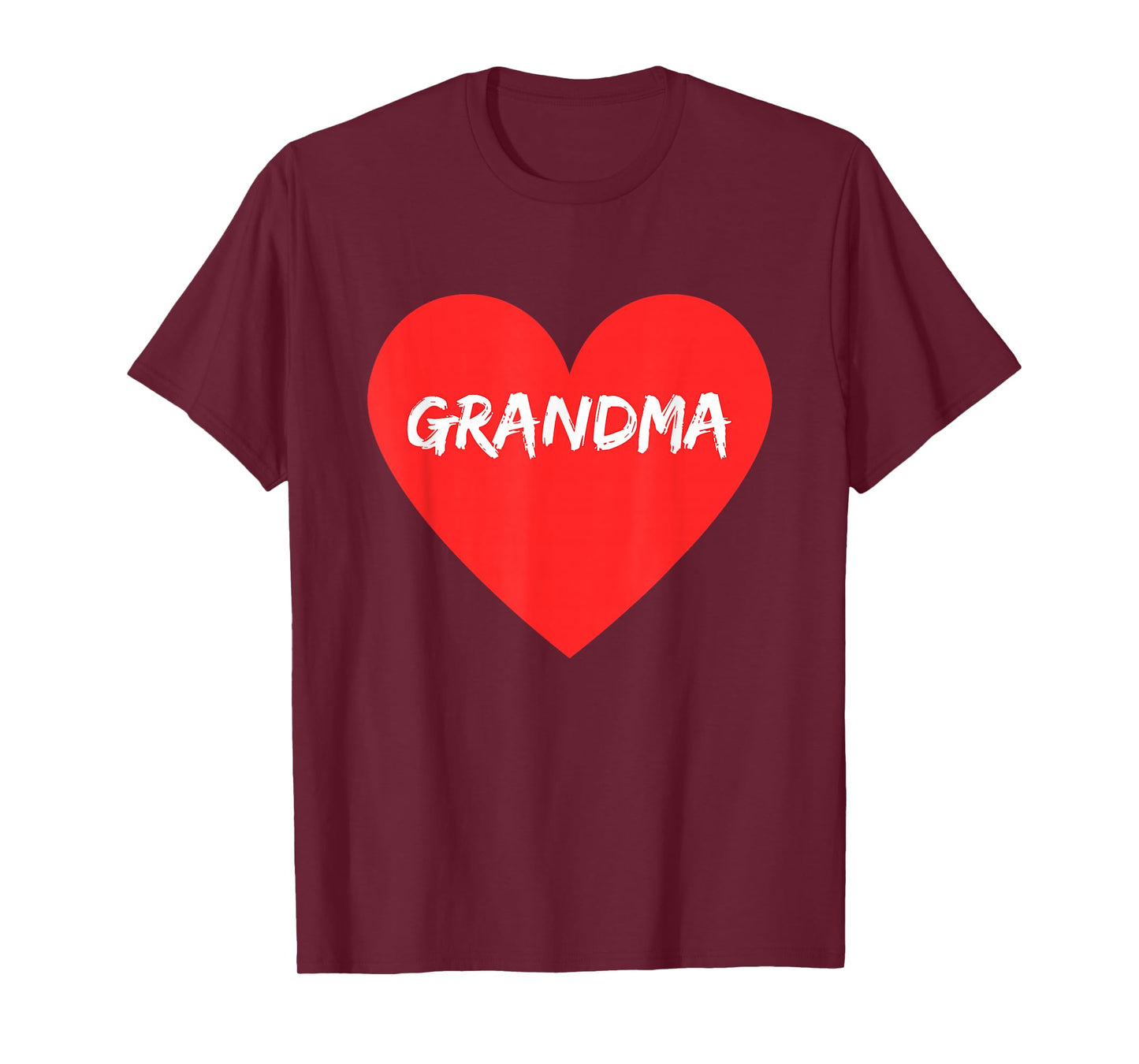 Love for Grandma Inside of A Heart T-Shirt