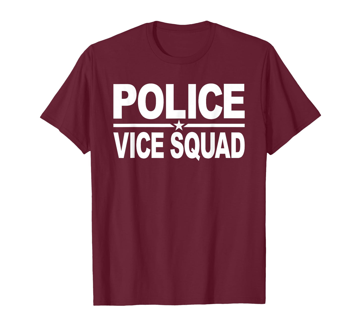 Police VICE Squad Costume Uniform TEE T-Shirt