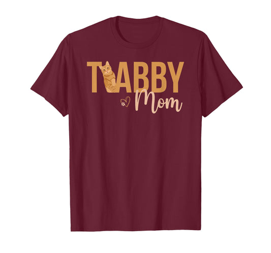 Orange Tabby Cat Mom Orange Tabby Cat Owner T-Shirt