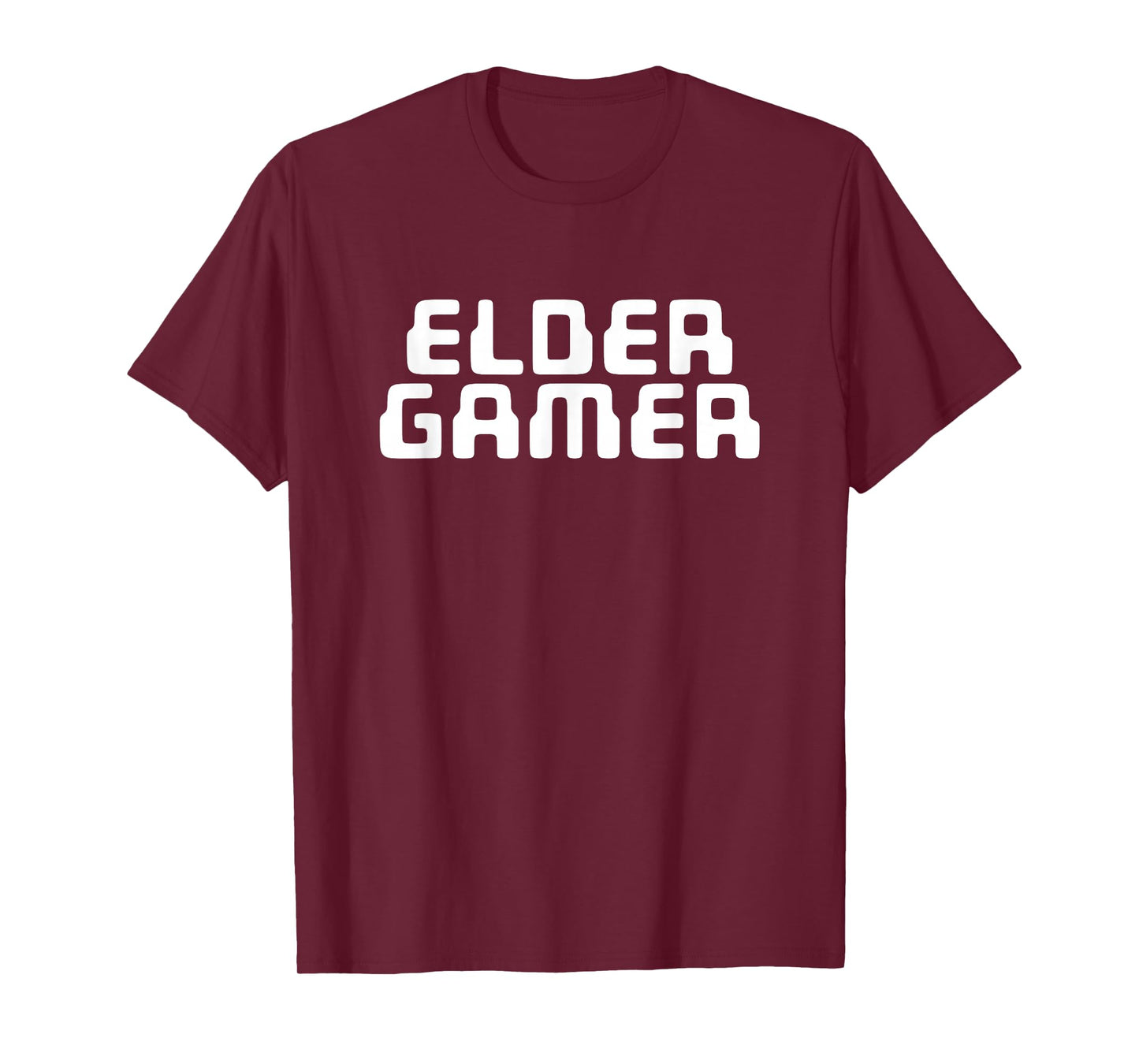 Elder Gamer Funny Retro Video Game Nostalgia Old Gamer T-Shirt