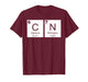 Fun 67 Meme Six Seven Funny Science Teacher Periodic Table T-Shirt