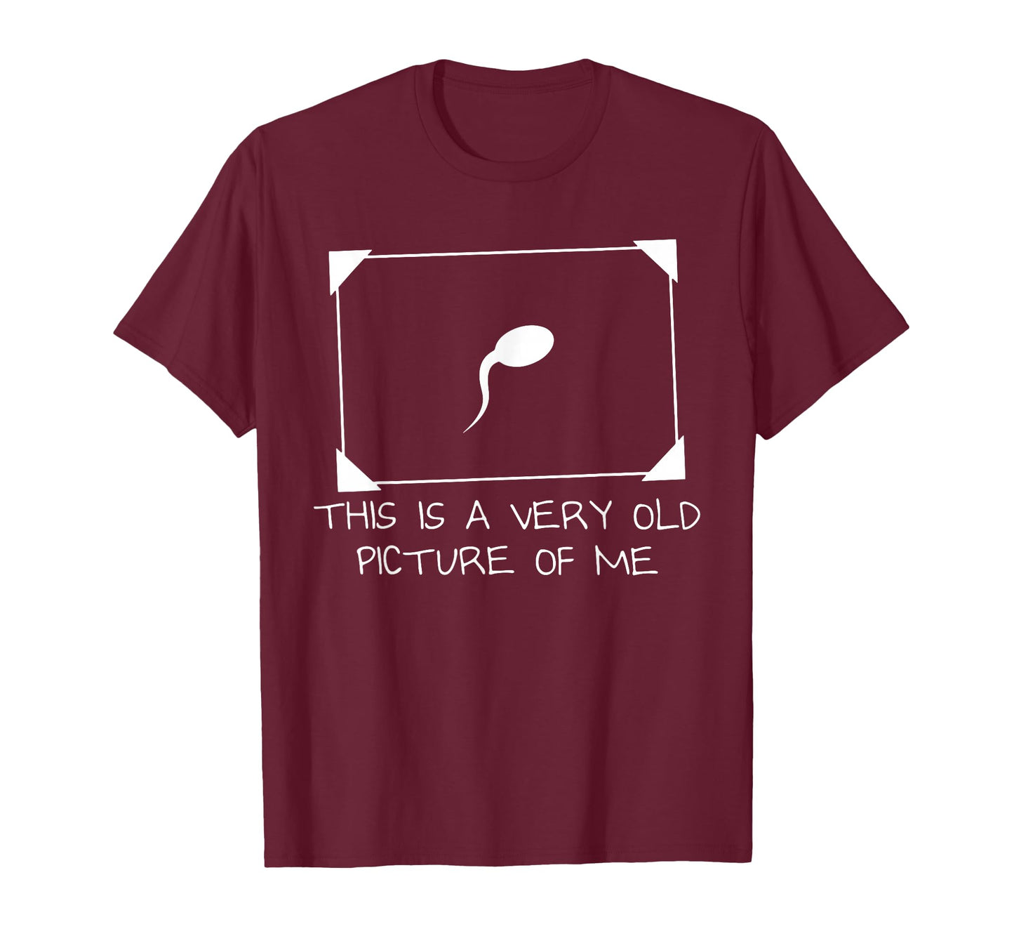This is A Very Old Picture of Me Funny Adult Humor T-Shirt