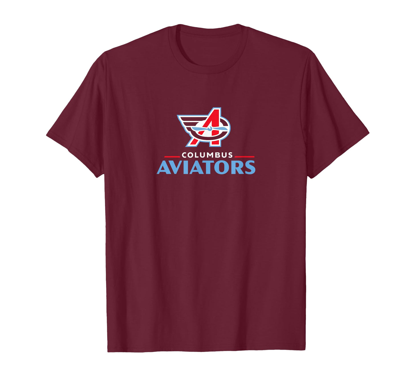 Columbus Aviators - Lockup Logo - United Football League T-Shirt