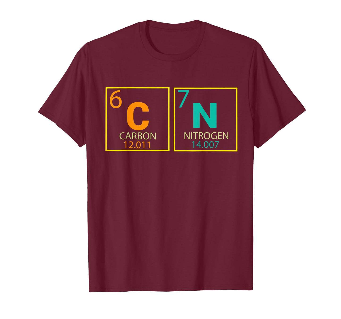 Funny 67 Meme Six Seven Teacher Science Periodic Table T-Shirt