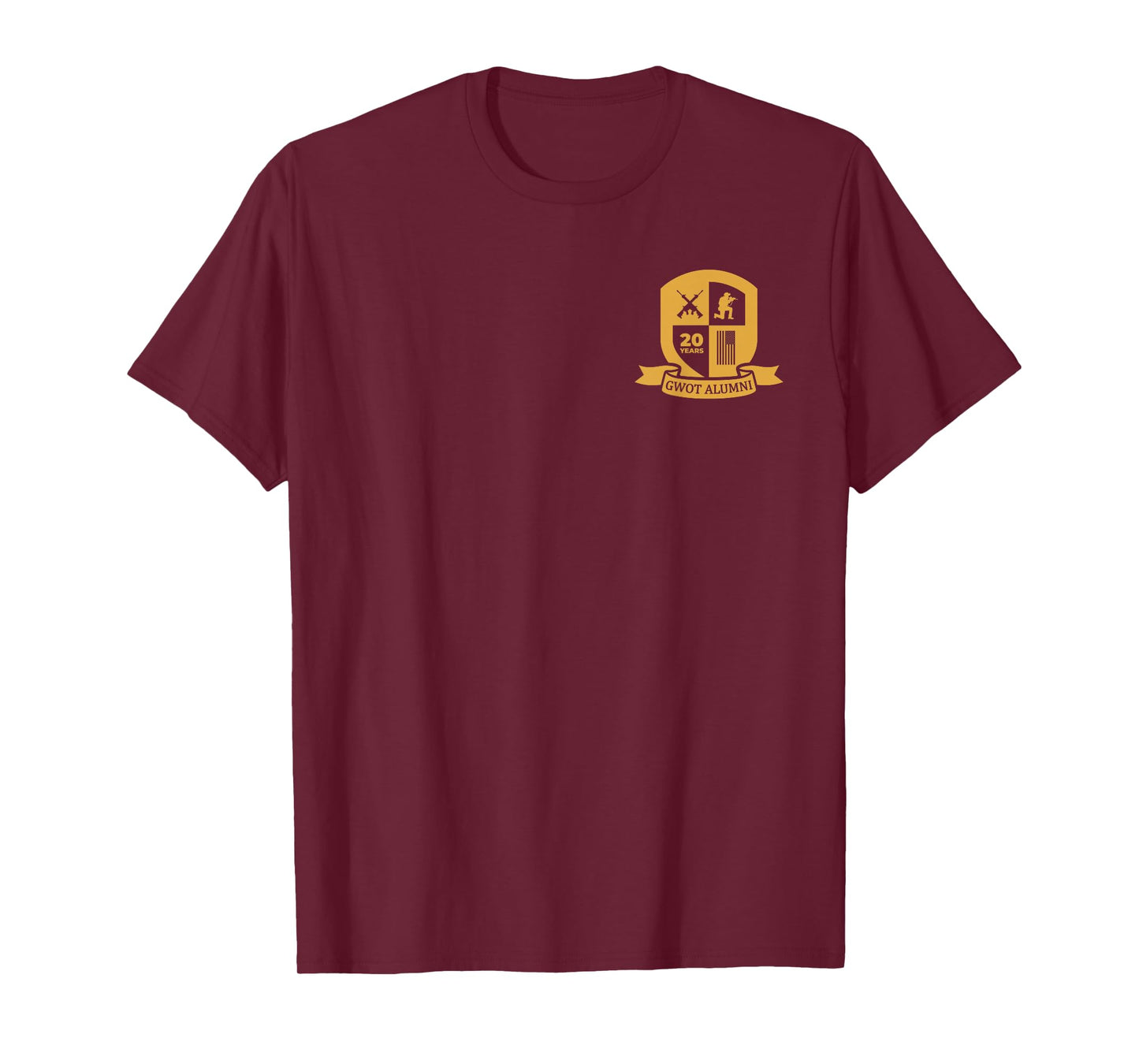 GWOT Global War on Terrorism Veteran Alumni OEF OIF T-Shirt