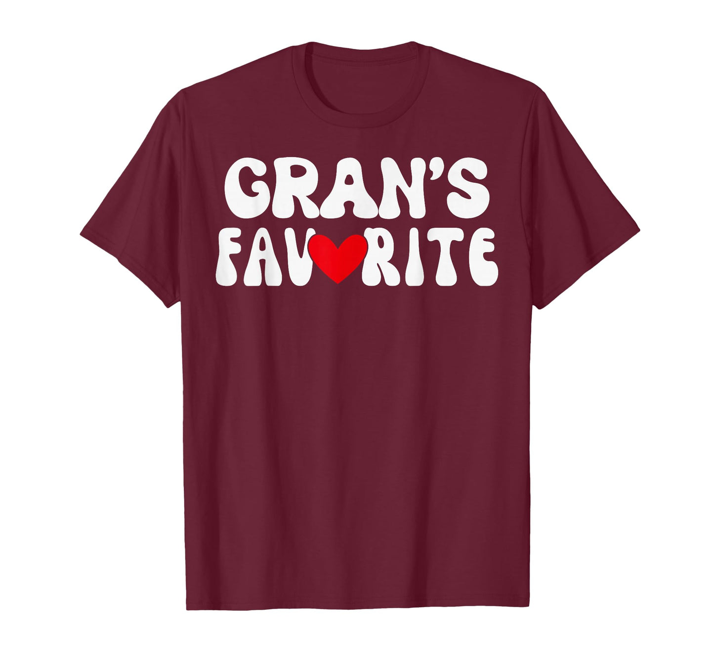 Gran’S Favorite Funny Grandparent Grandchild Vintage Humor T-Shirt