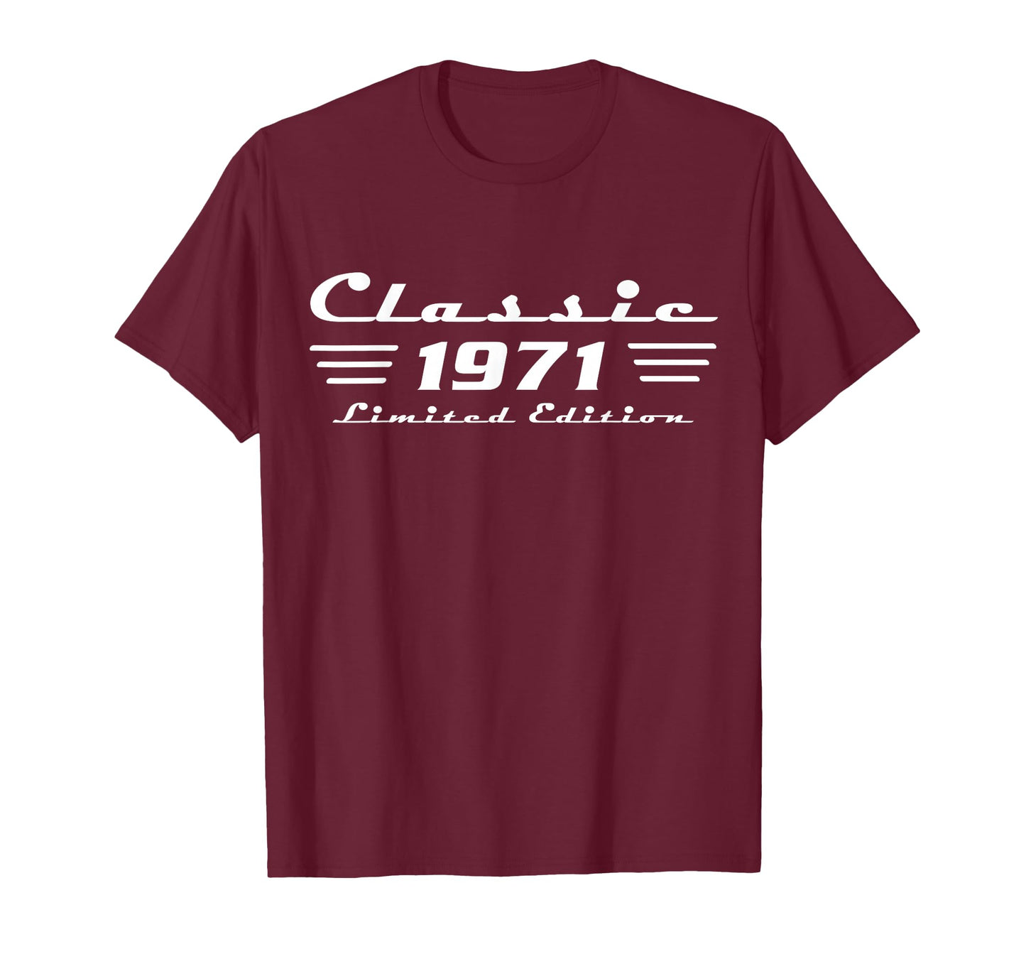 Classic 55 Birthday Decorations Men 55yr 1971 55th Birthday T-Shirt