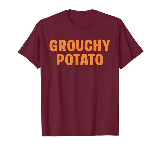 Sweet Potato Grouchy Potato Couple Matching Thanksgiving T-Shirt