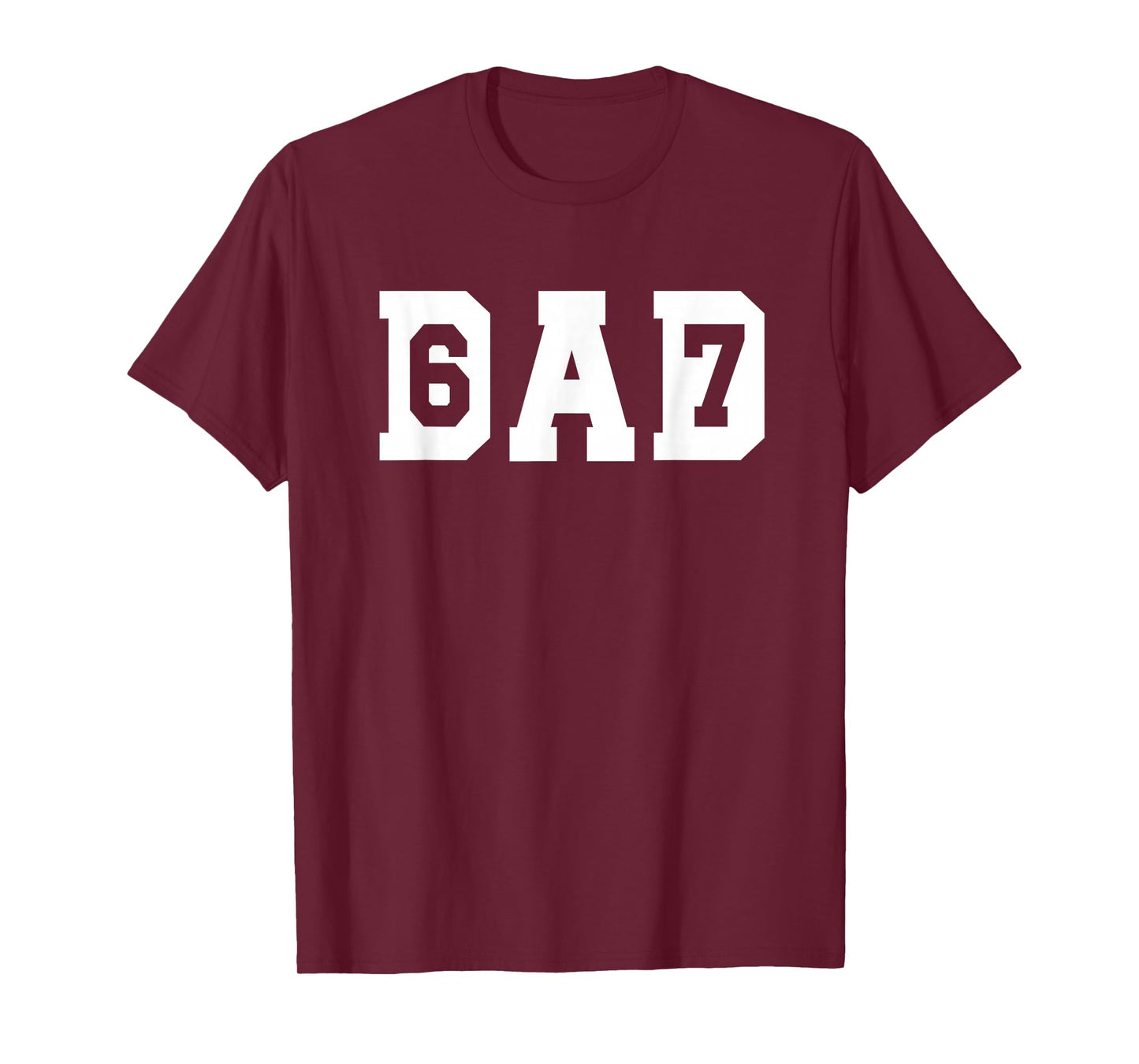 Dad 67 Meme Slang Father's Day Funny Brainrot Six Seven Dad T-Shirt
