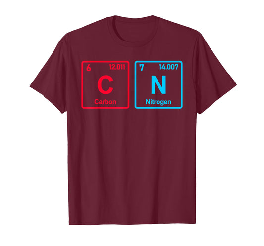 Six Seven Meme 6 7 Funny Science Teacher 6-7 Periodic Table T-Shirt