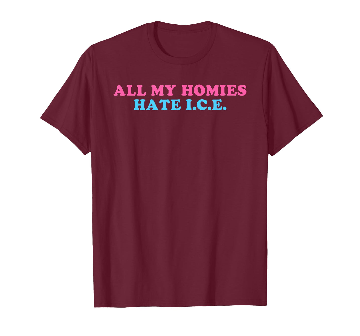 All My Homies, Hate I.C.E., Funny T-Shirt