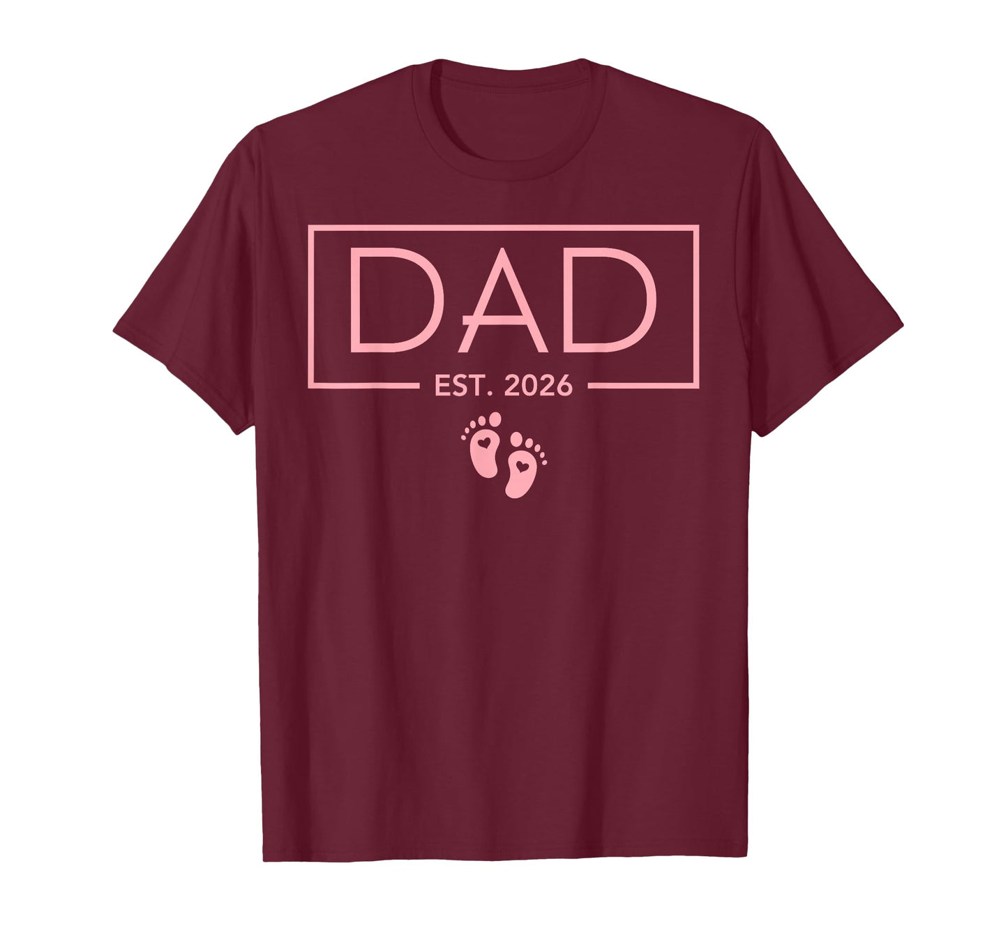 Girl Dad Est 2026 First Time Girl Dad to be T-Shirt