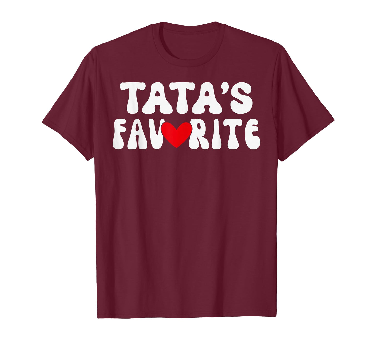 TATA’S Favorite Funny Grandparent Grandchild Vintage Humor T-Shirt