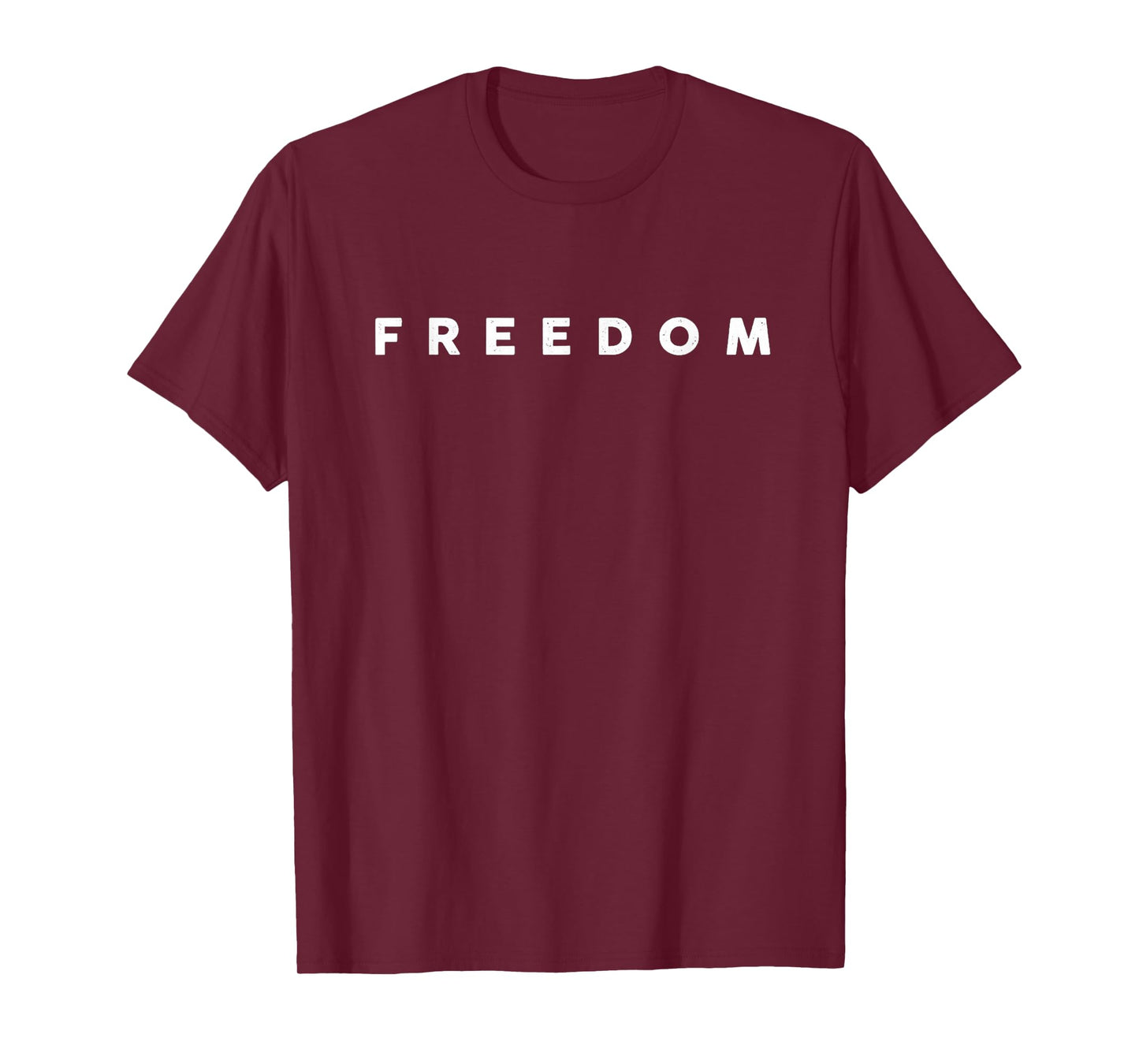 God Family Country Freedom - 4th July Christian Front & Back T-Shirt