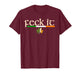 Vintage Feck It Funny Irish St Patricks Day Shamrock T-Shirt