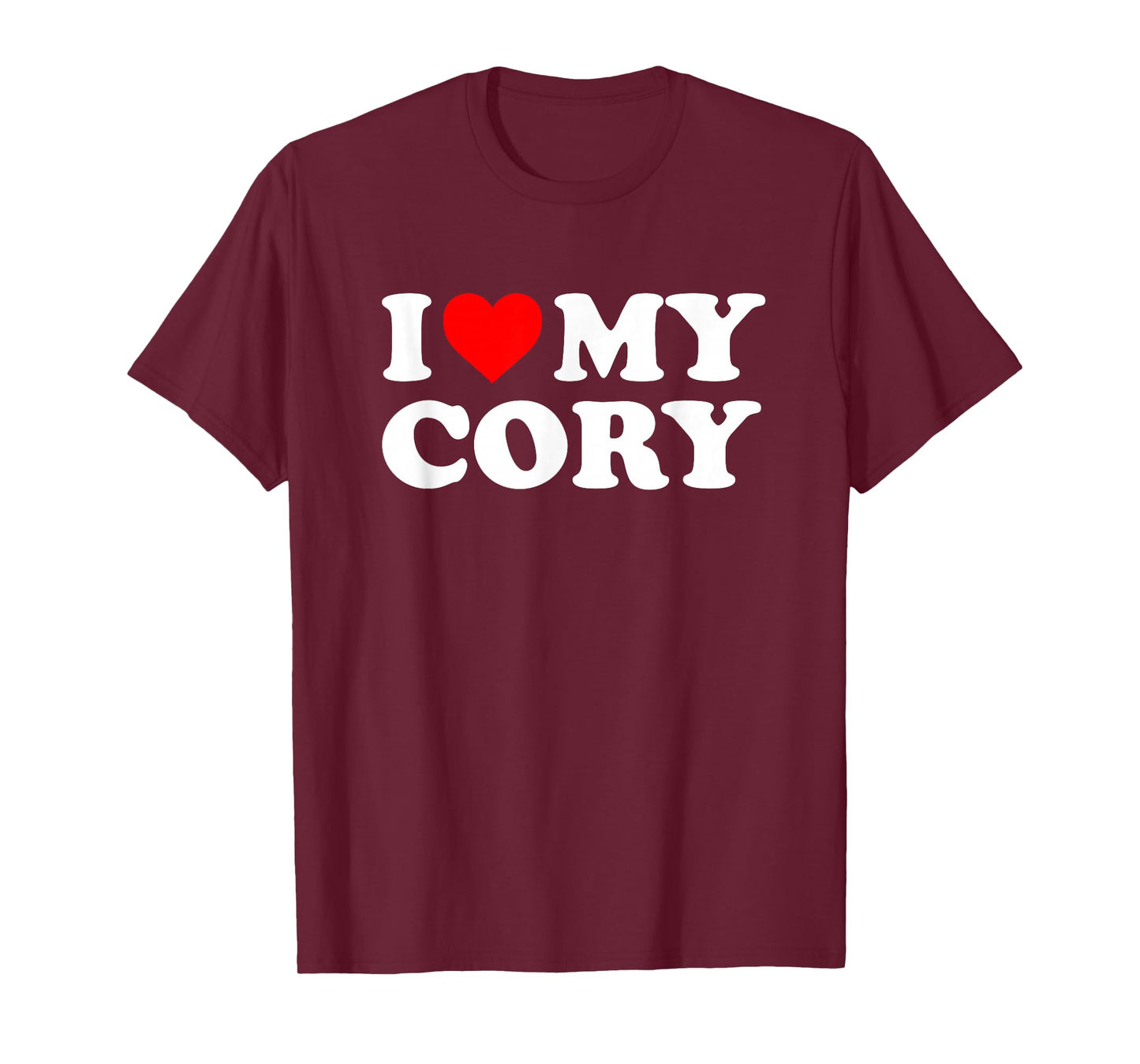 I Love My Cory T-Shirt