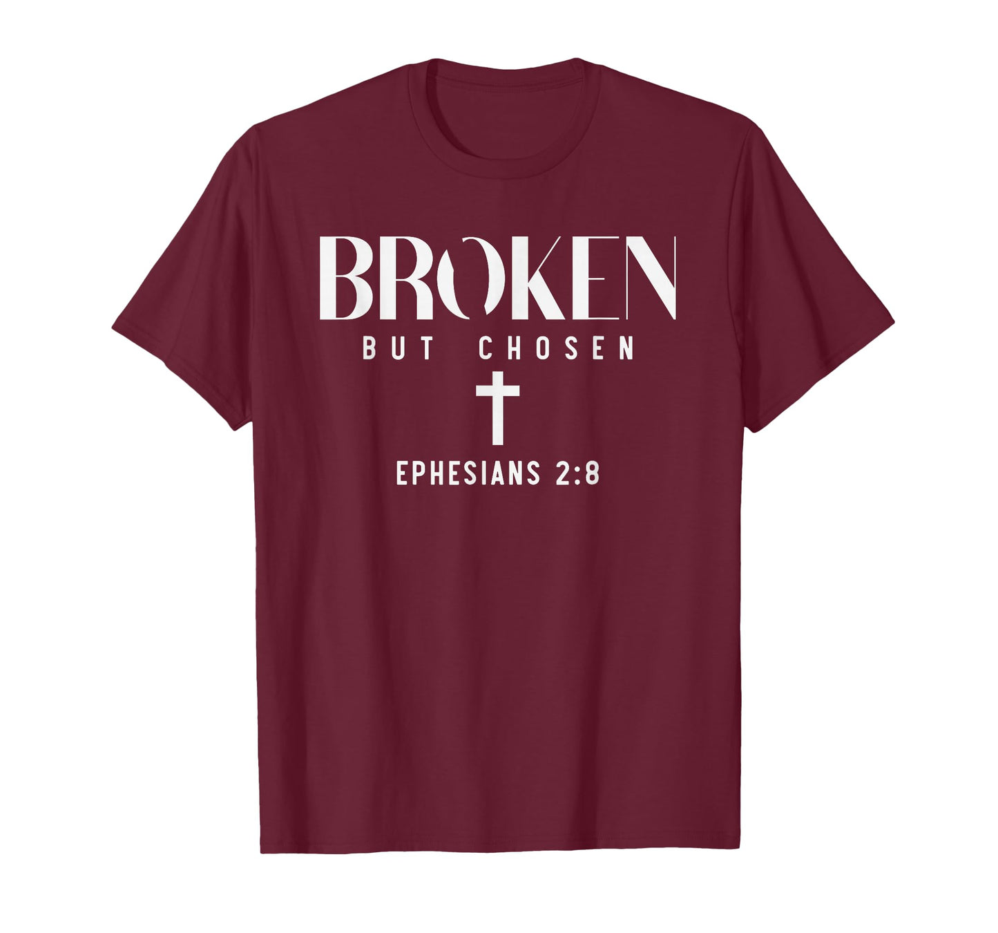 Christian Saying Broken But Chosen Minimal T-Shirt