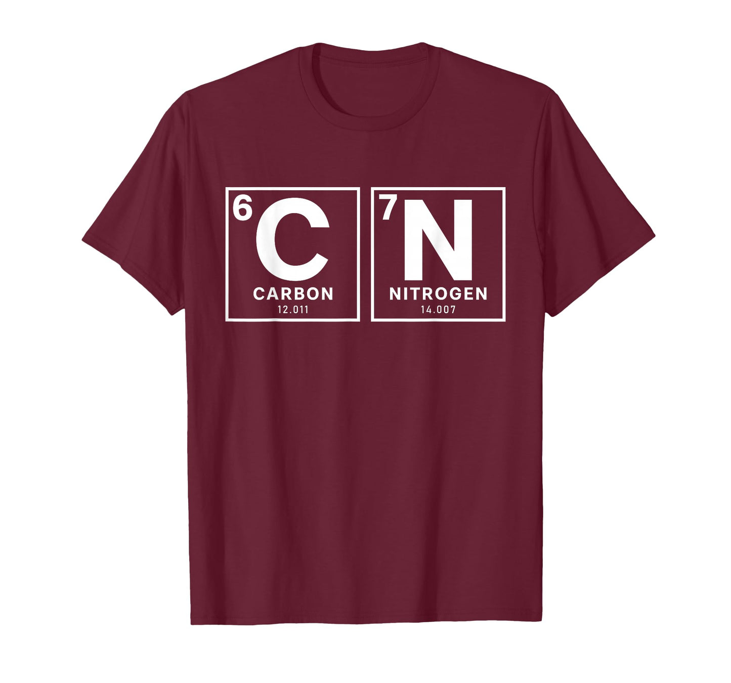 Funny 67 Science Chemistry Teacher Six Seven Periodic Table T-Shirt