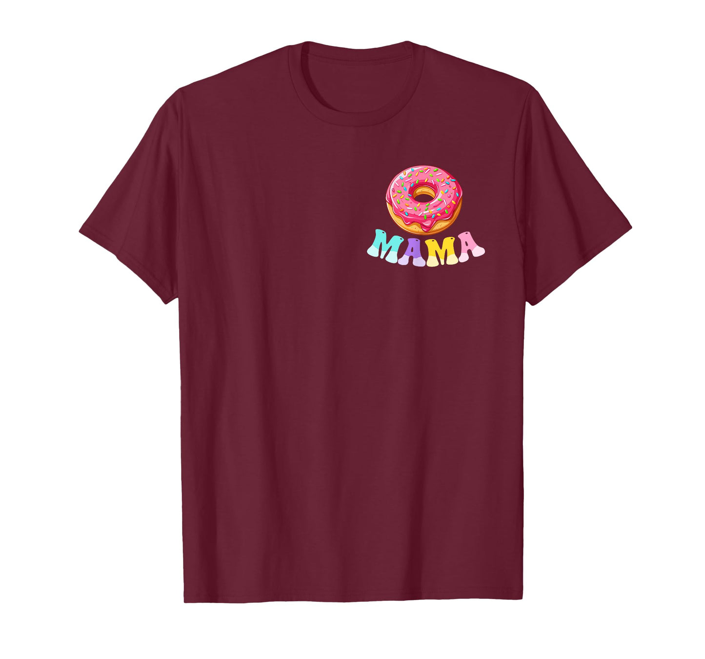 Mama of First Birthday Girl Donut Lovers Family Matching T-Shirt
