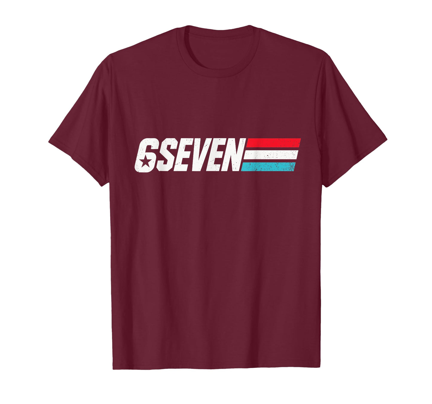 Vintage 67 Meme Retro 6 Seven T-Shirt