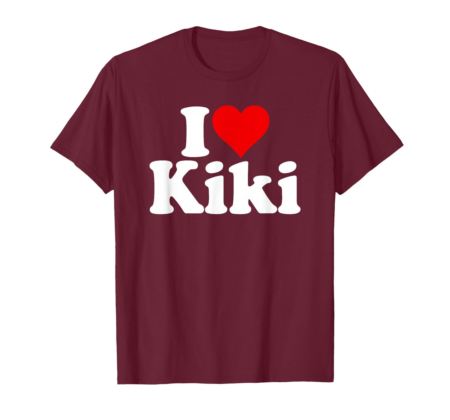 I Love Heart Kiki Name ON A TEE T-Shirt