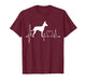 Manchester Terrier Dog My Heartbeat EKG Dogs My Cardio T-Shirt