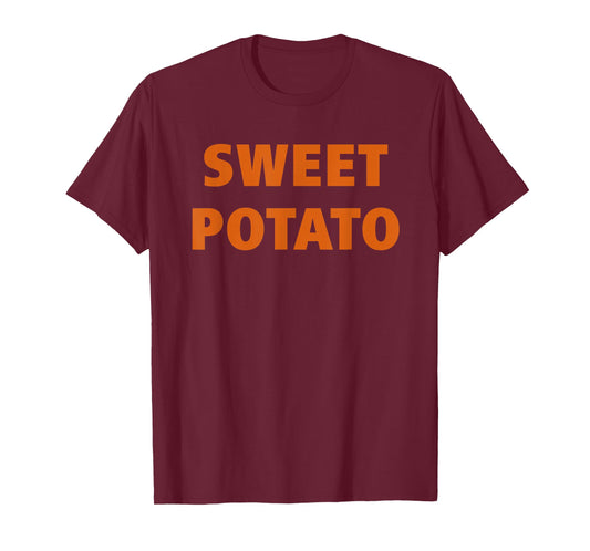 Sweet Potato Shirt Grouchy Potato T-Shirt Thankgiving Funny T-Shirt
