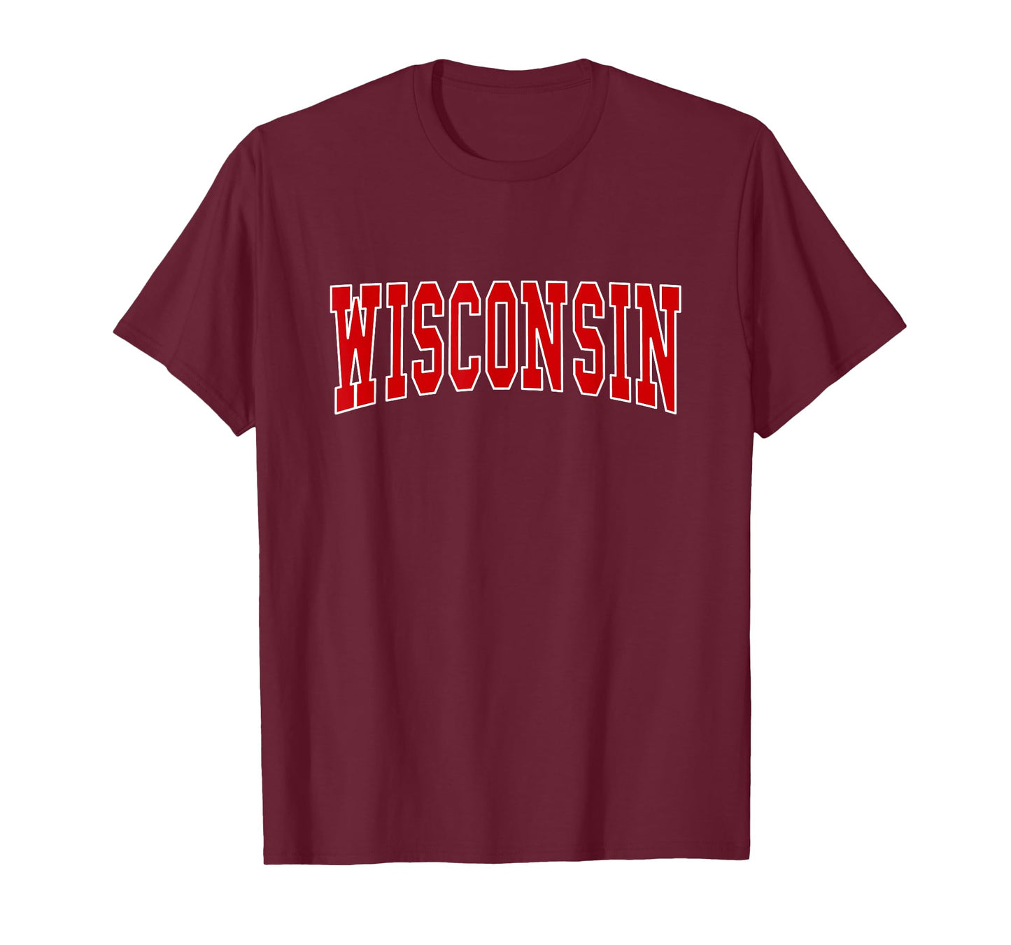 Wisconsin - Throwback Design - Classic T-Shirt