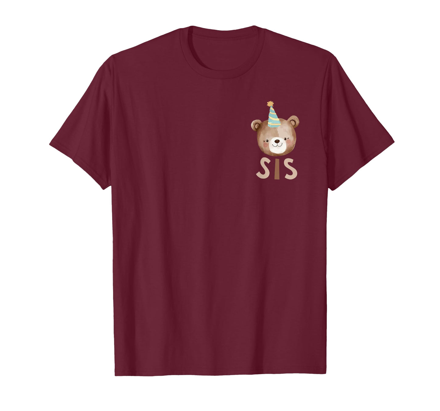 Sis Bear 1st Birthday Beary First Birthday Matching Family T-Shirt
