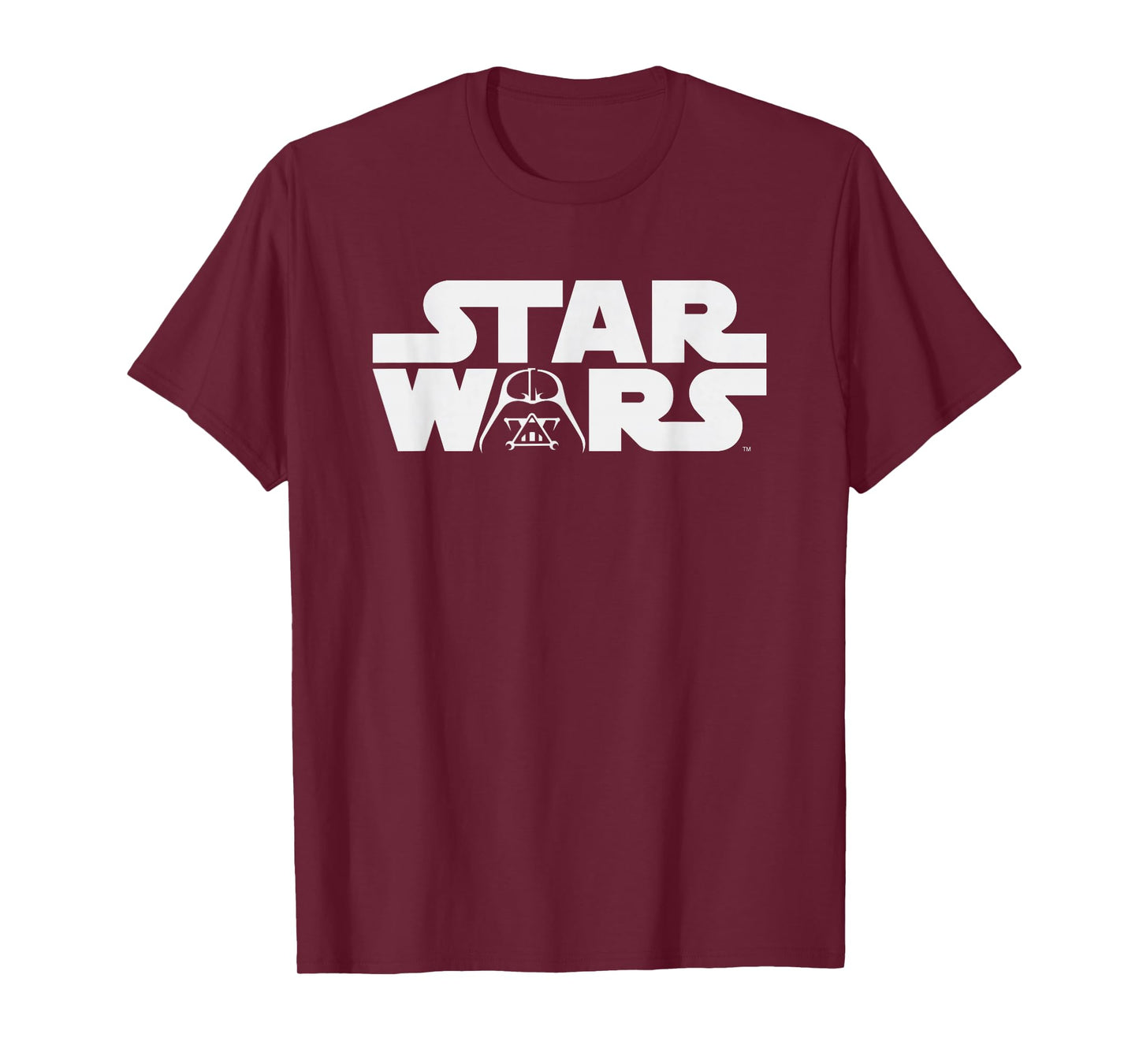 Star Wars A New Hope Darth Vader Icon In Logo T-Shirt