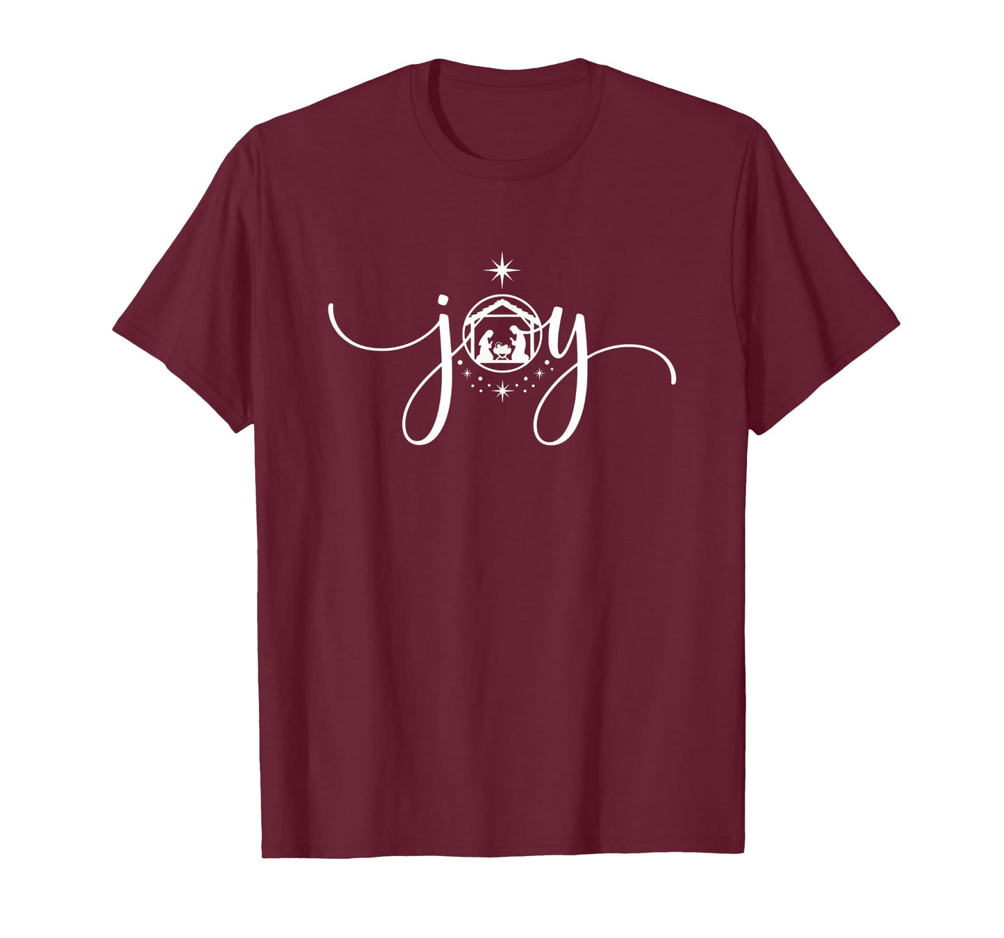 Christian Joy Nativity Christmas - 'Joy' with Baby Jesus INM T-Shirt
