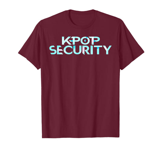 K-Pop Security Mom Dad Kids Funny Birthday Concert Staff T-Shirt