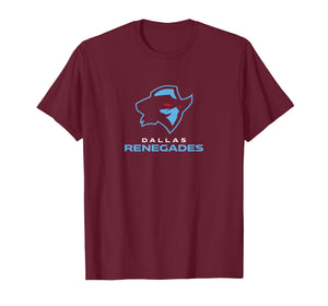 Dallas Renegade - Lockup Logo - United Football League T-Shirt
