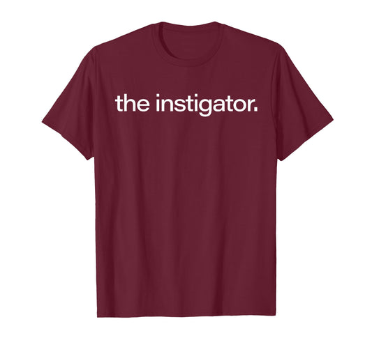 The Calm One The Fighter Instigator Funny Group Matching T-Shirt