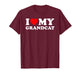 I Love My Grandcat - Red Heart T-Shirt