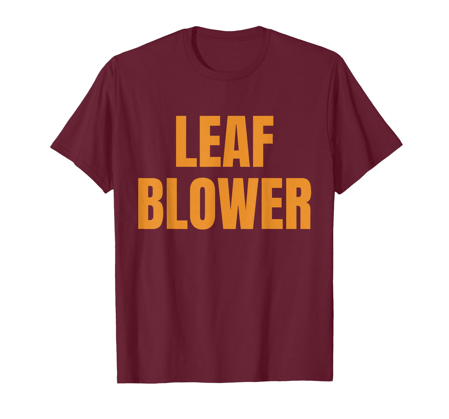 Leaf Blower Fall Leaves Funny Halloween Couple Matching T-Shirt