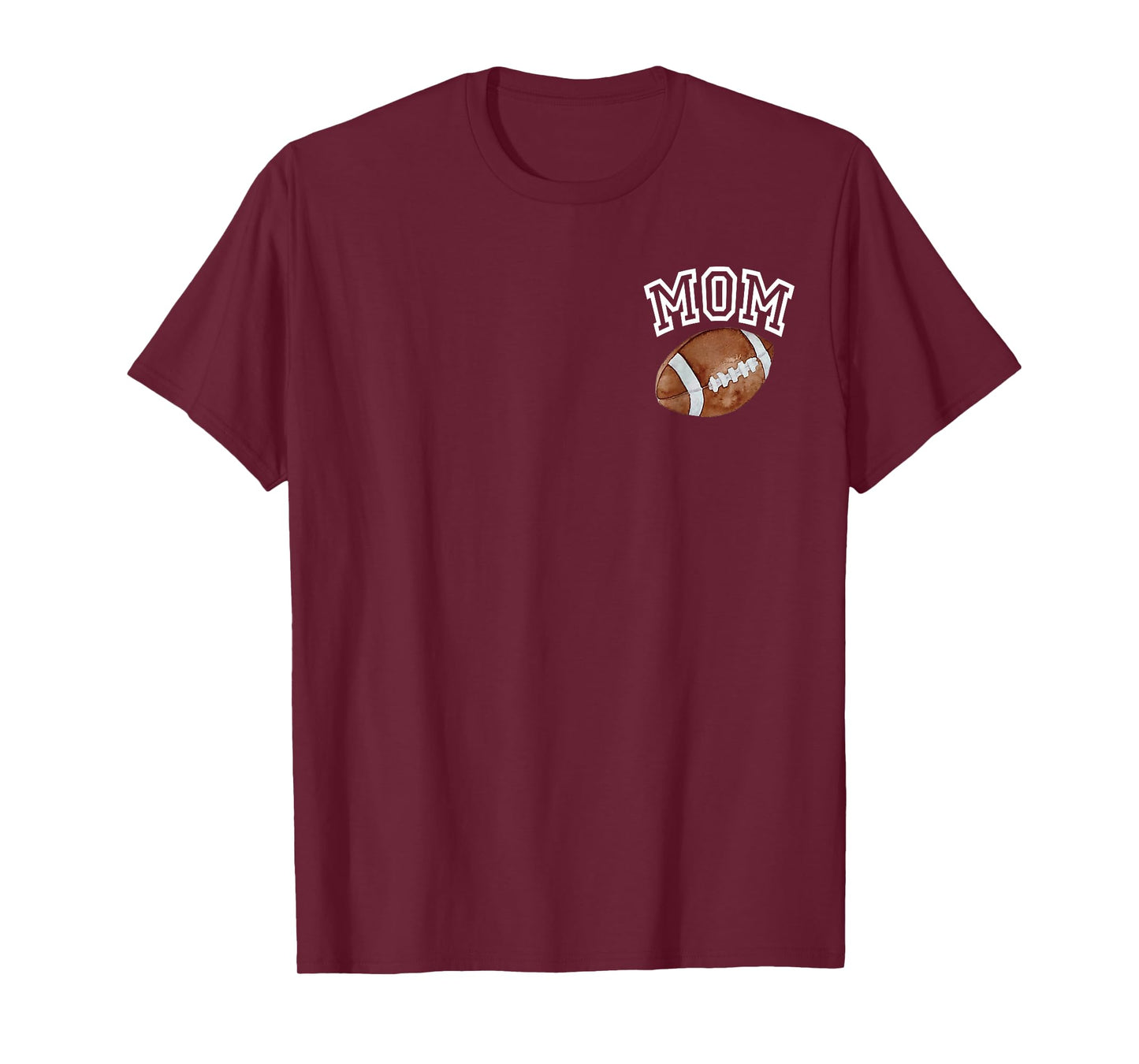 Mom of The 1 Year Old Football Birthday Boy Family Matching T-Shirt