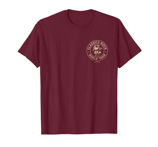 Classics Rock World Tour, Classical Music Composer Beethoven T-Shirt