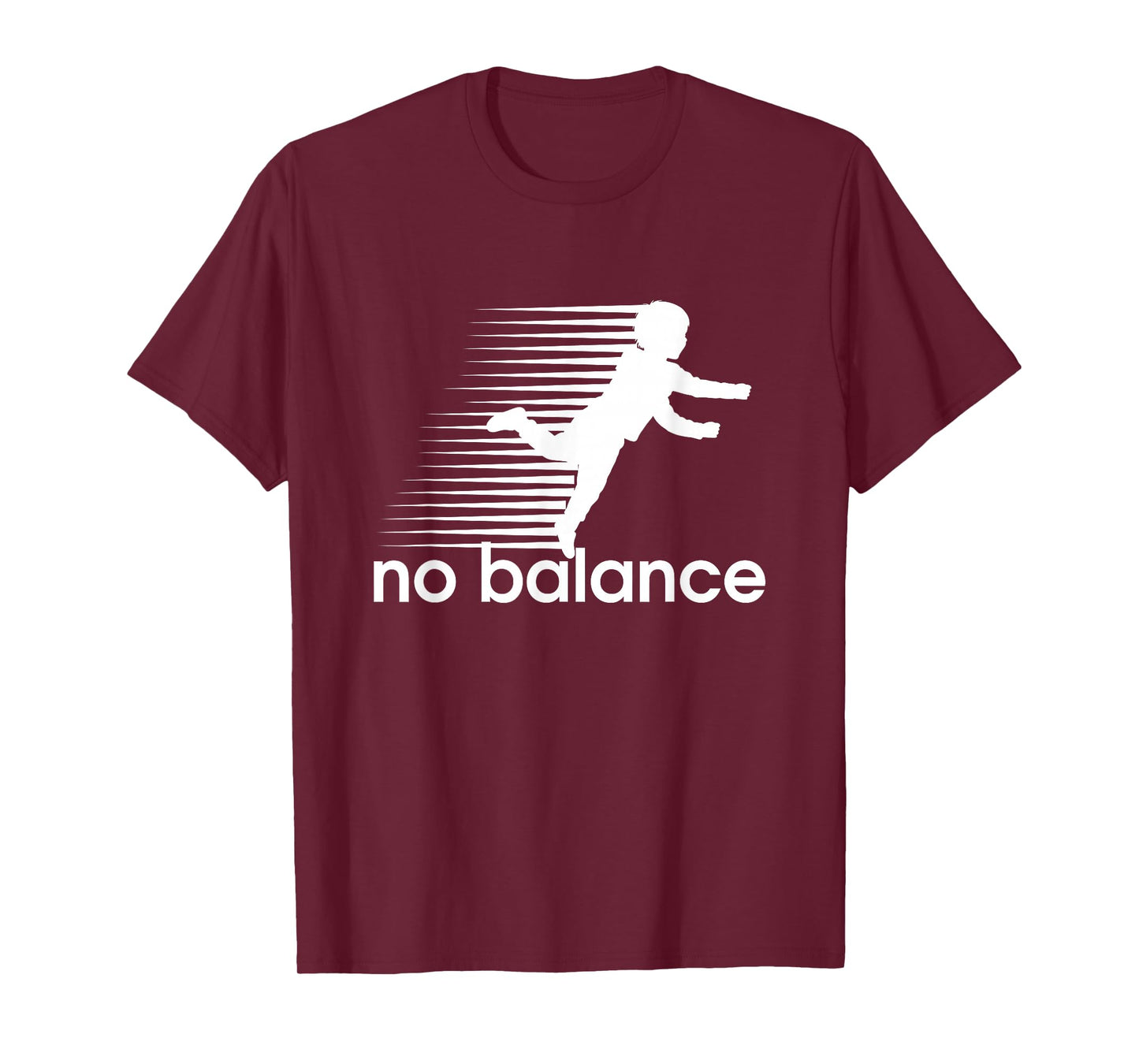 No Balance - Funny Parody Design for Sports and Humor T-Shirt