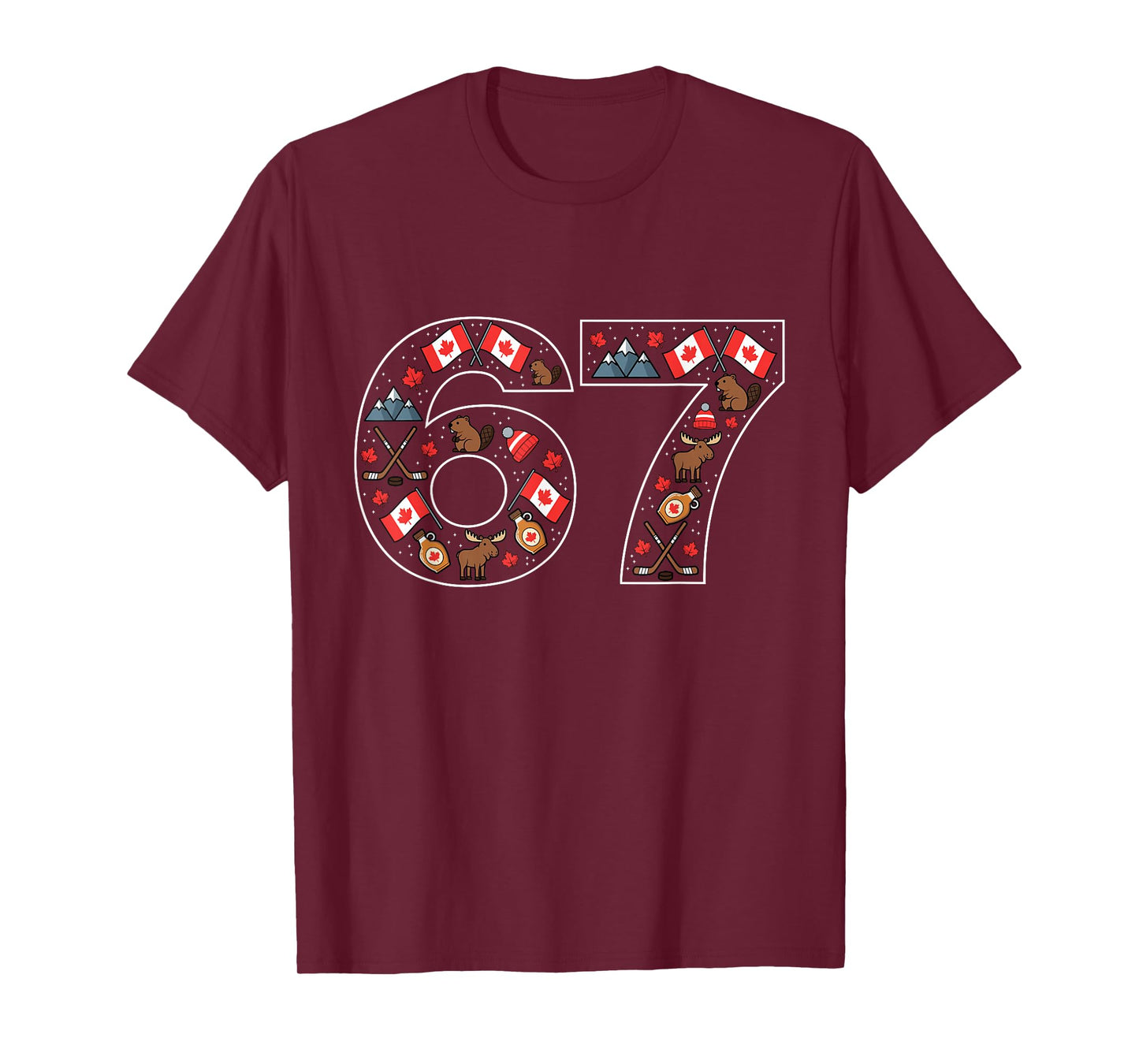 67 Canada Six Seven Canadian T-Shirt