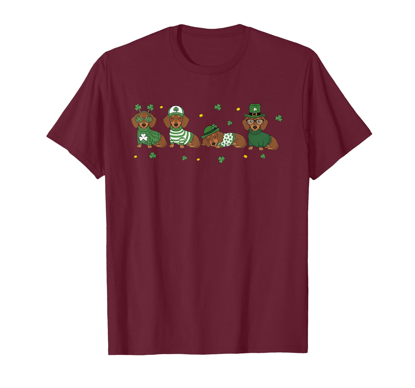 Dachshund St Patricks Day Wiener Dog Lover T-Shirt