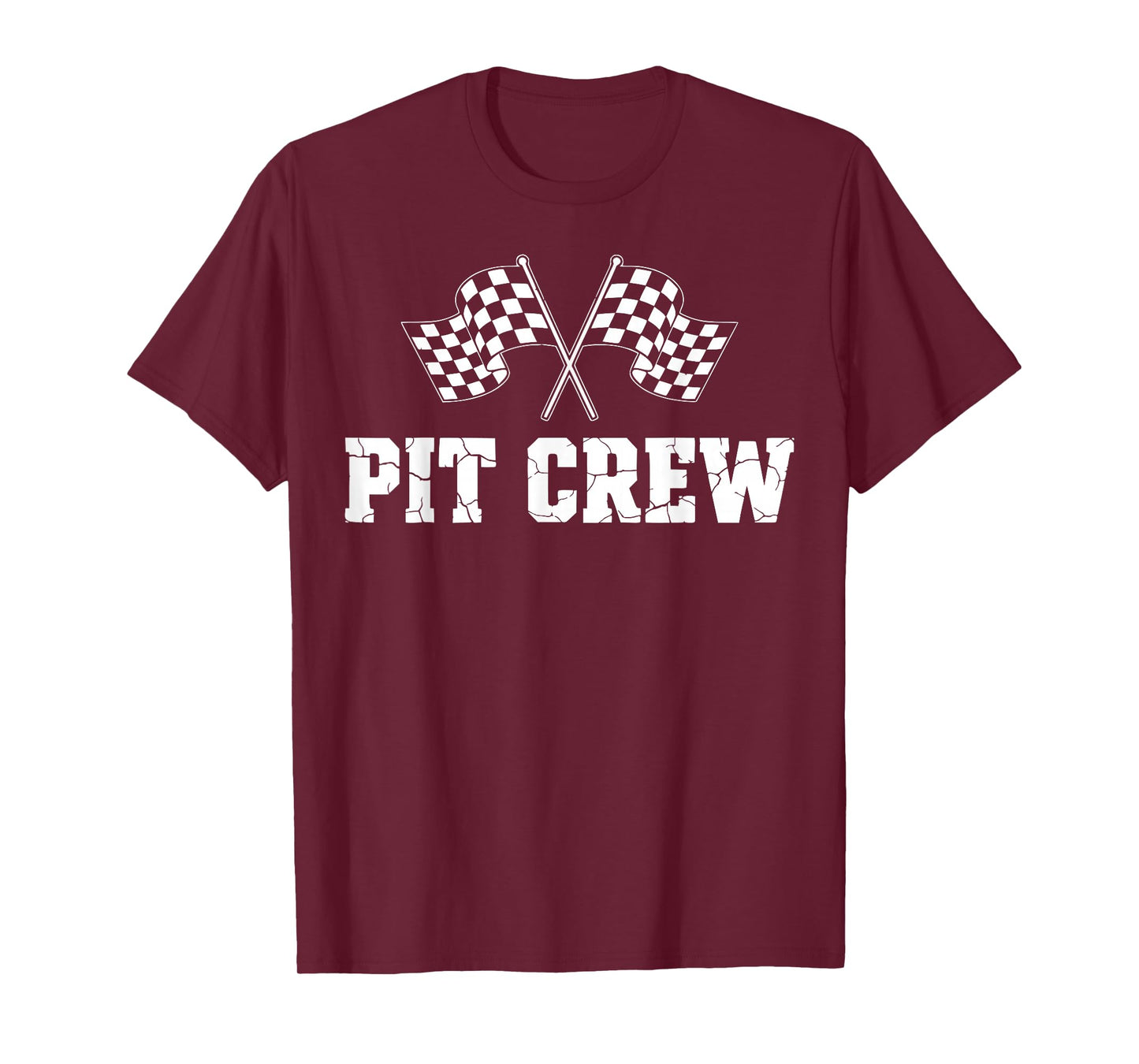 Pit Crew Race Car Birthday Party Family Matching Car Racing T-Shirt
