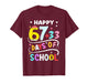 Happy 100 Days of School Smarter 67 Teacher Kids Boys Girls T-Shirt