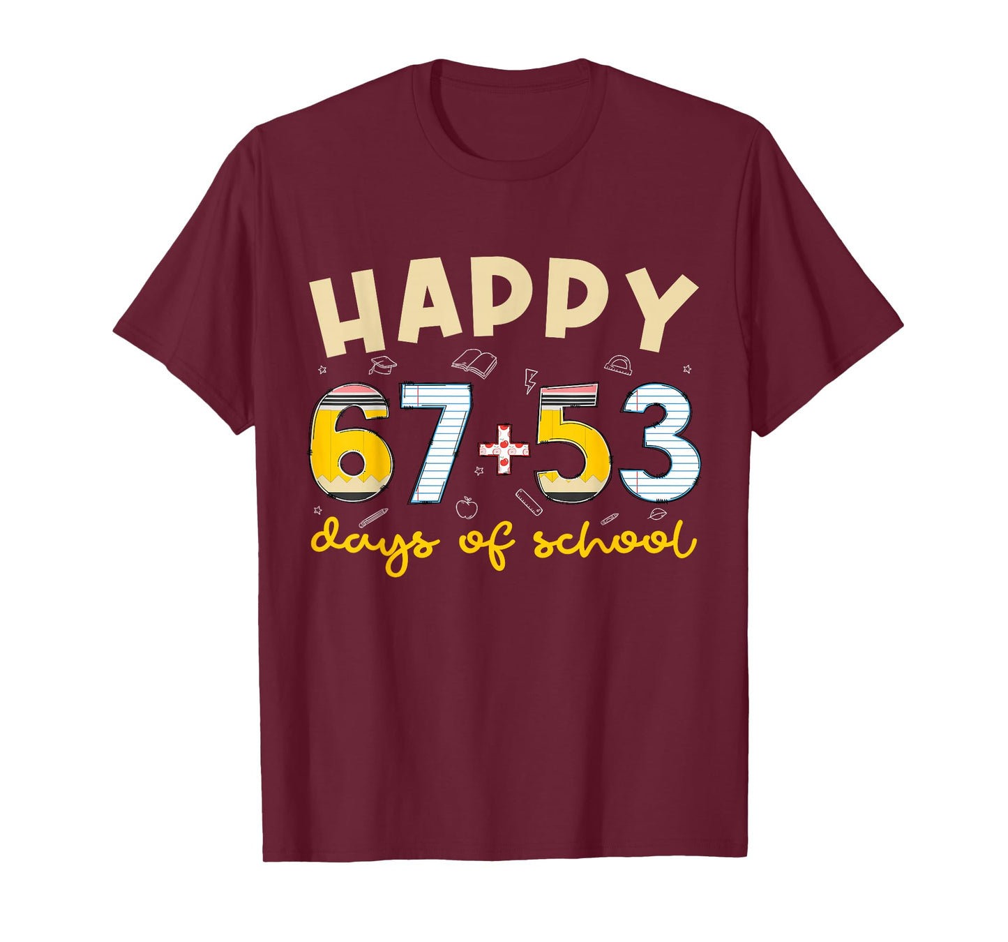Happy 120th Day of School 120 Days of School Teacher Student T-Shirt