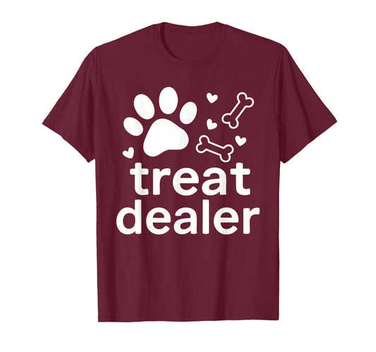 Treat Dealer Funny Dog Lovers Puppy Dog Trainer Men Women T-Shirt