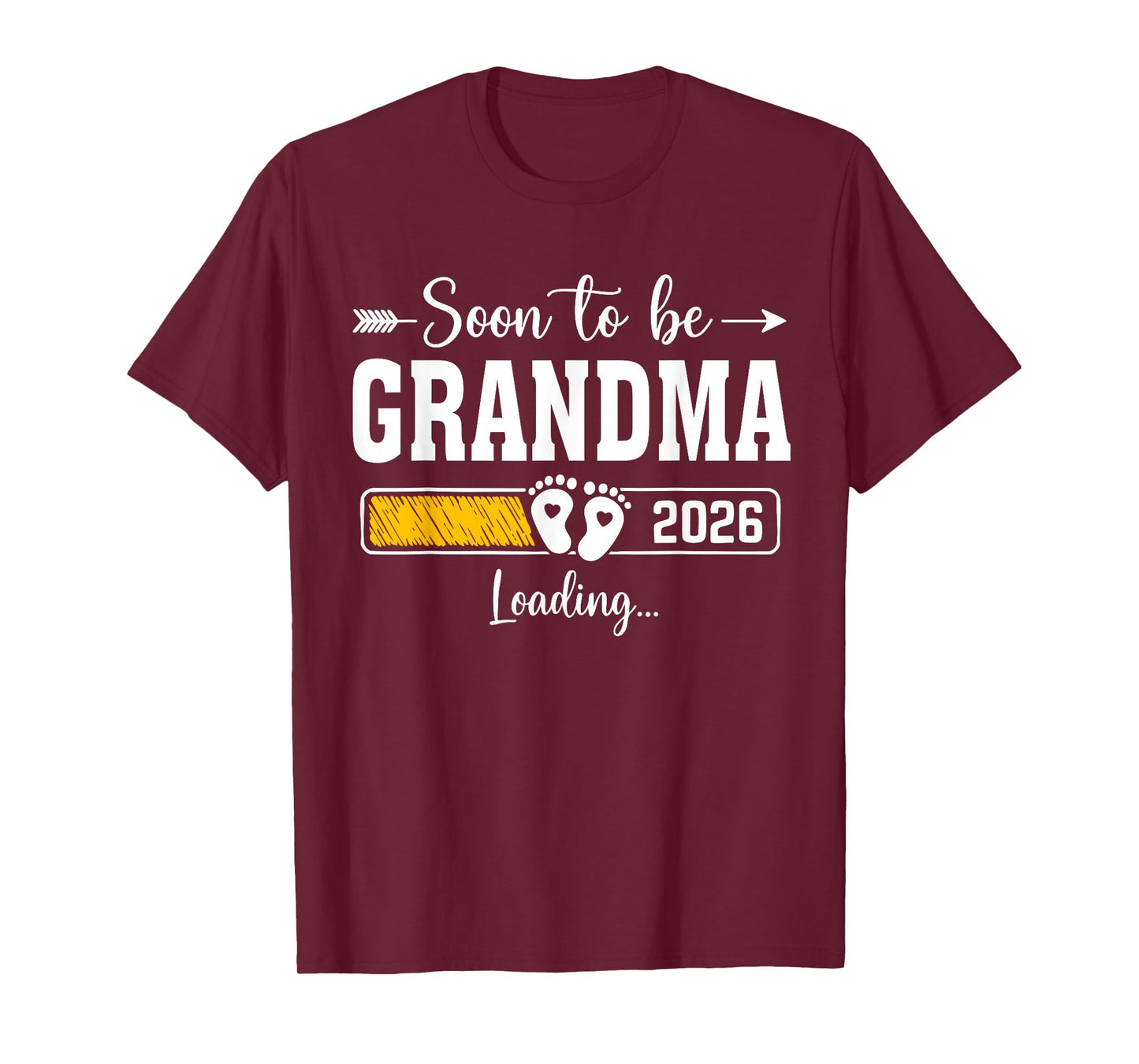 Soon to be Grandma 2026 Loading Promoted to Grandma T-Shirt