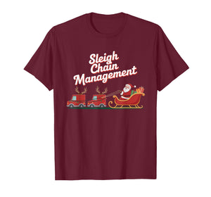 Sleigh Chain Management, Christmas Supply Chain T-Shirt