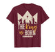 Retro Religious Christmas The King is Born Christian T-Shirt