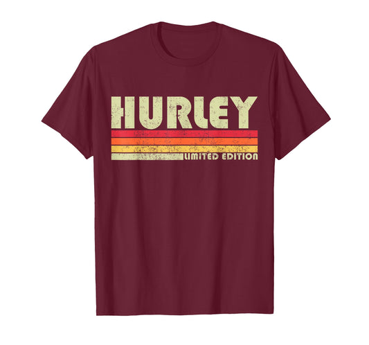 Retro Hurley Home State Cool 70s 80s Style Sunset T-Shirt
