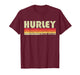 Retro Hurley Home State Cool 70s 80s Style Sunset T-Shirt